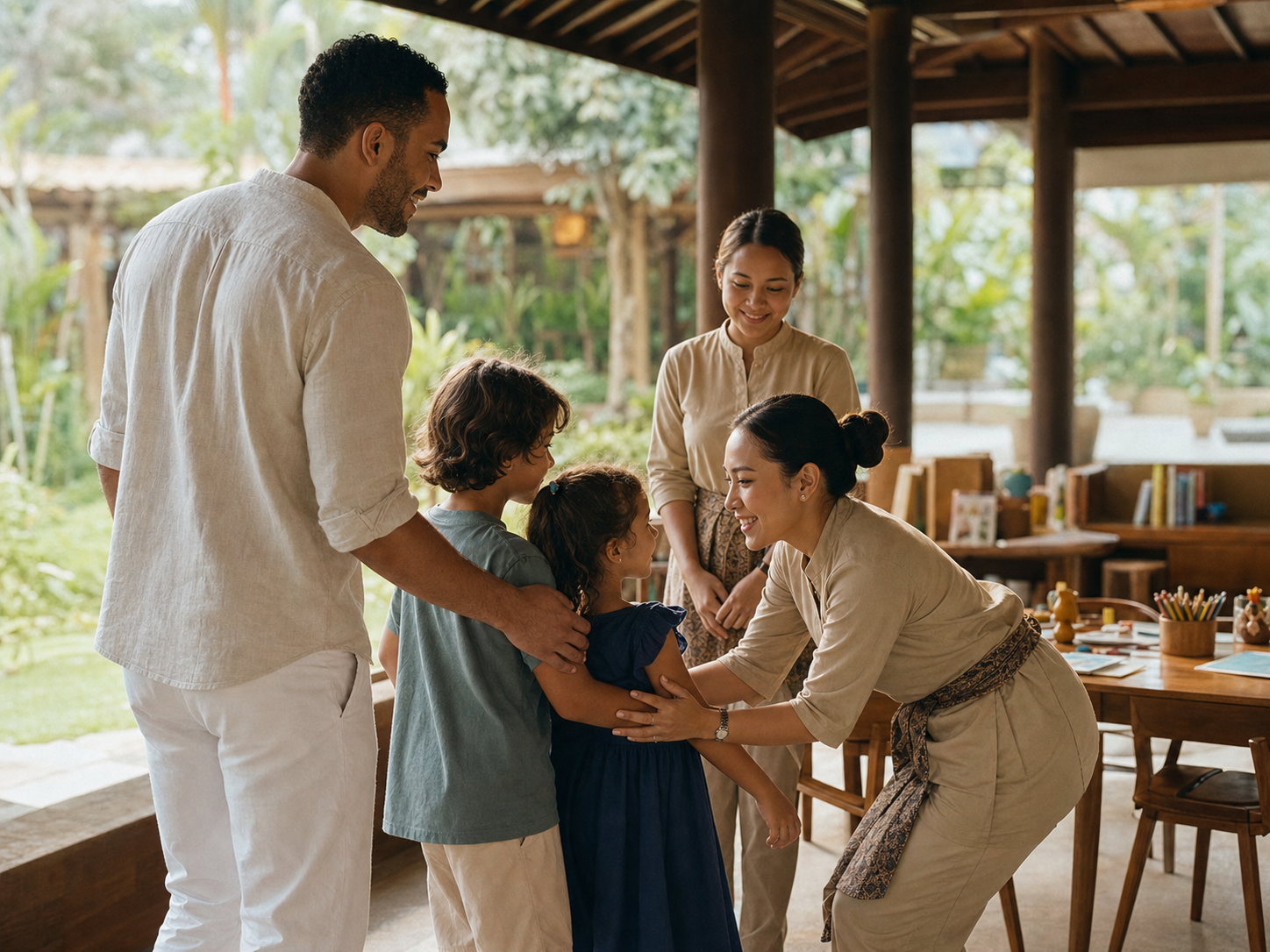 Expérience familiale et club enfants dans un resort premium